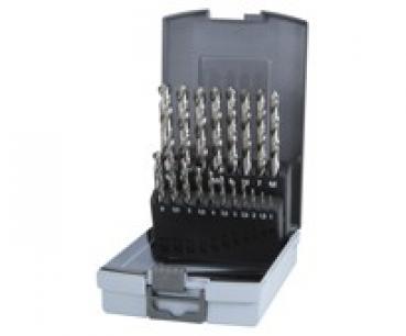 Ruko Spiralbohrer-Satz HSS-G 19tlg. 1-10mm DIN338 Typ N 0,5mm steigend, in ABS-Kunststoffbox